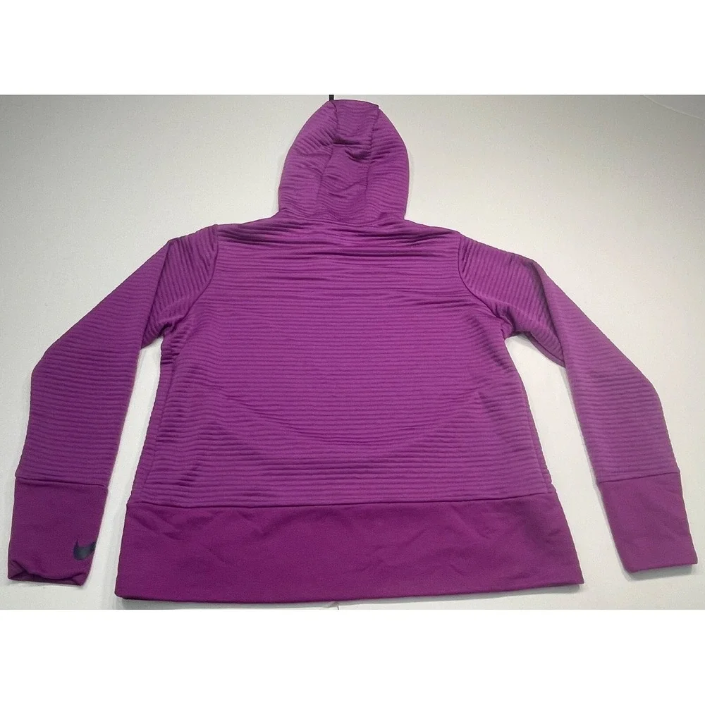 Women's Nike Dry Training‎ Veneer Quilted PullOver Hoodie 860136-550  size XL